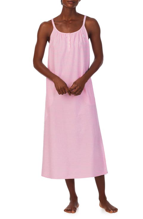 Sleeveless Cotton Nightgown