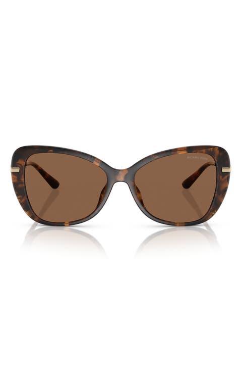 56mm Butterfly Sunglasses