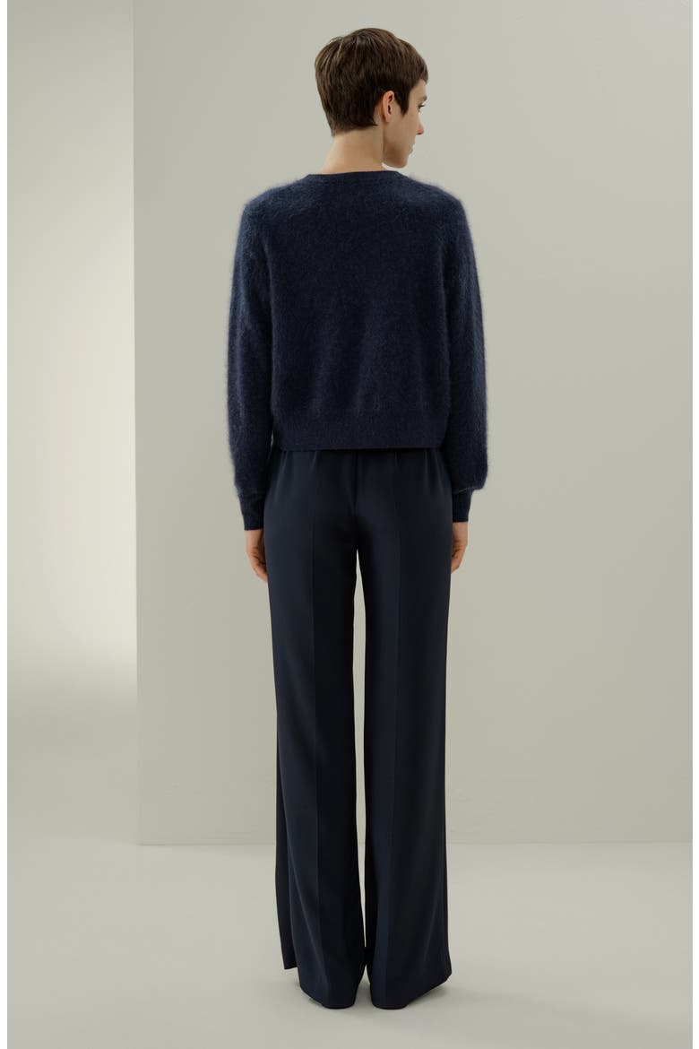 Women's Ultra-Soft Brushed Cashmere Cardigan, Alternate, color, Navy Blue