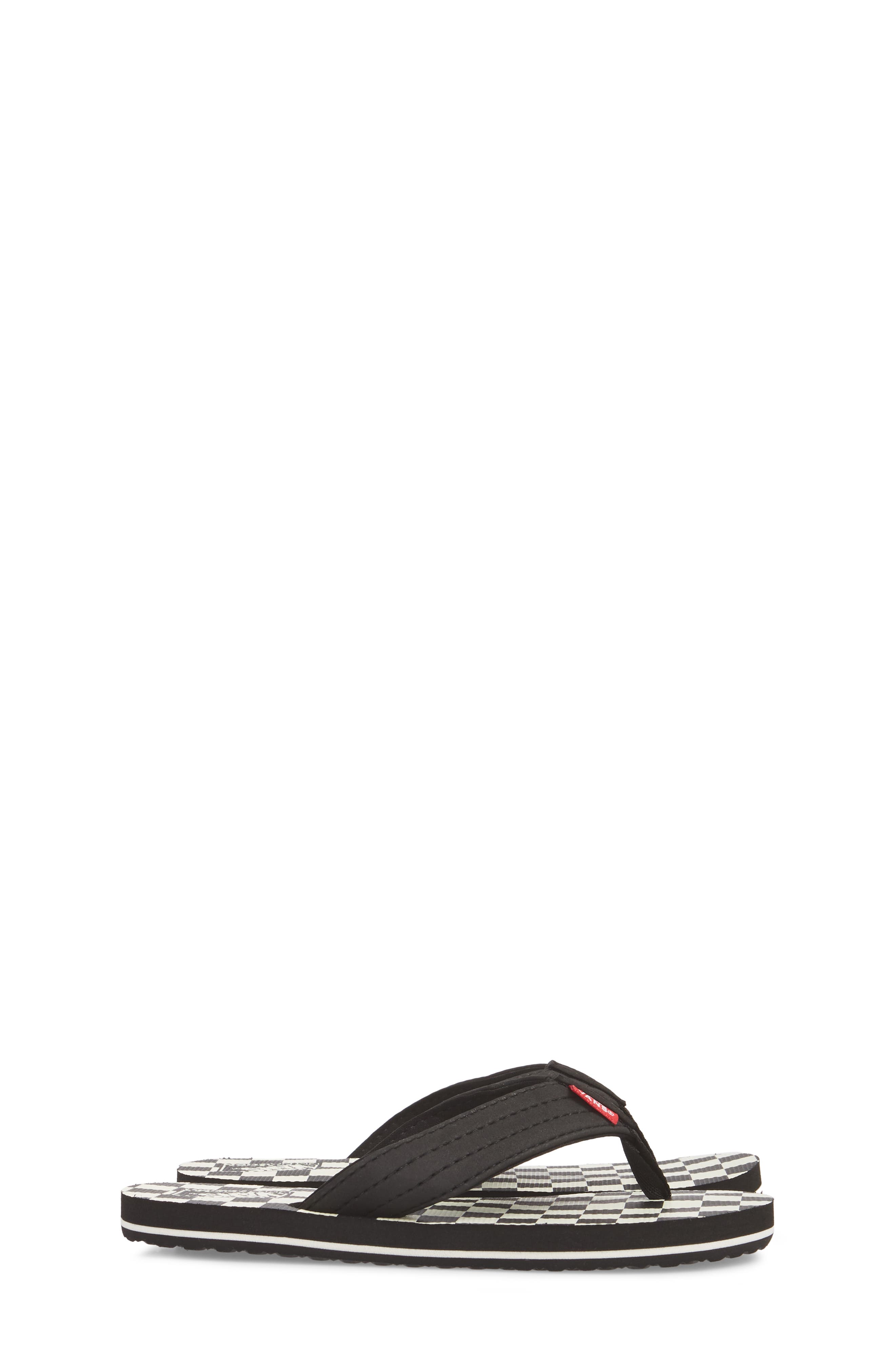 Vans T Street Print Flip Flop, Alternate, color, 