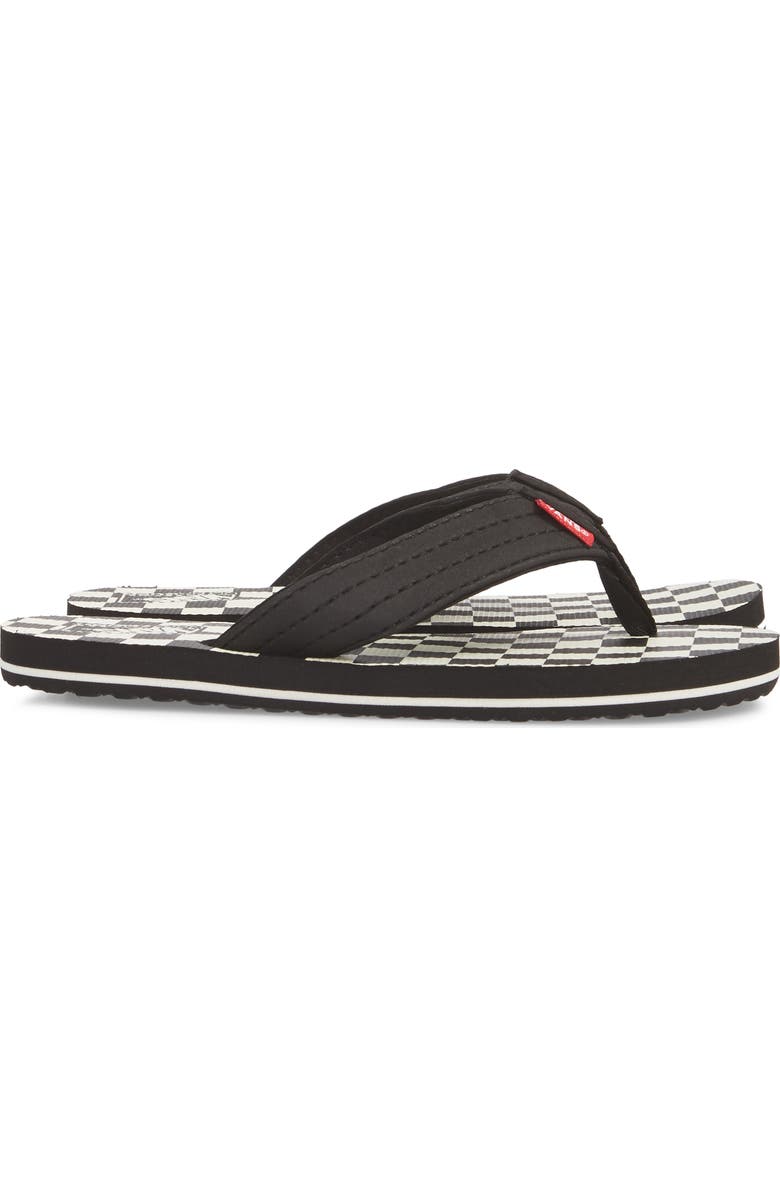 Vans T Street Print Flip Flop, Alternate, color,
