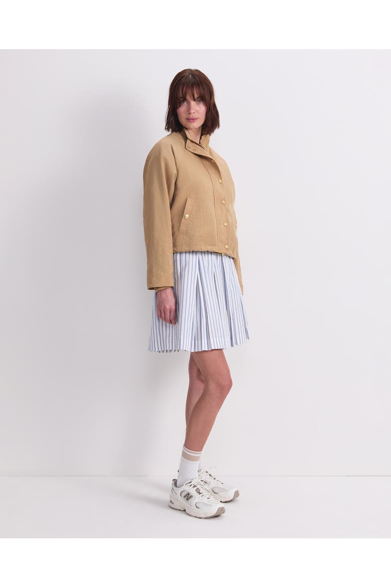Tia Utility Windcheater Jacket, Alternate, color, Sand