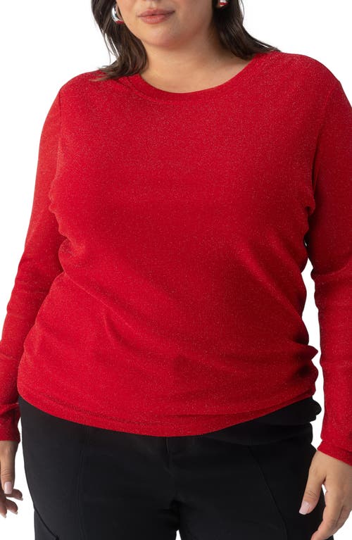 Sanctuary Sparkle Sweater in Mars Red 