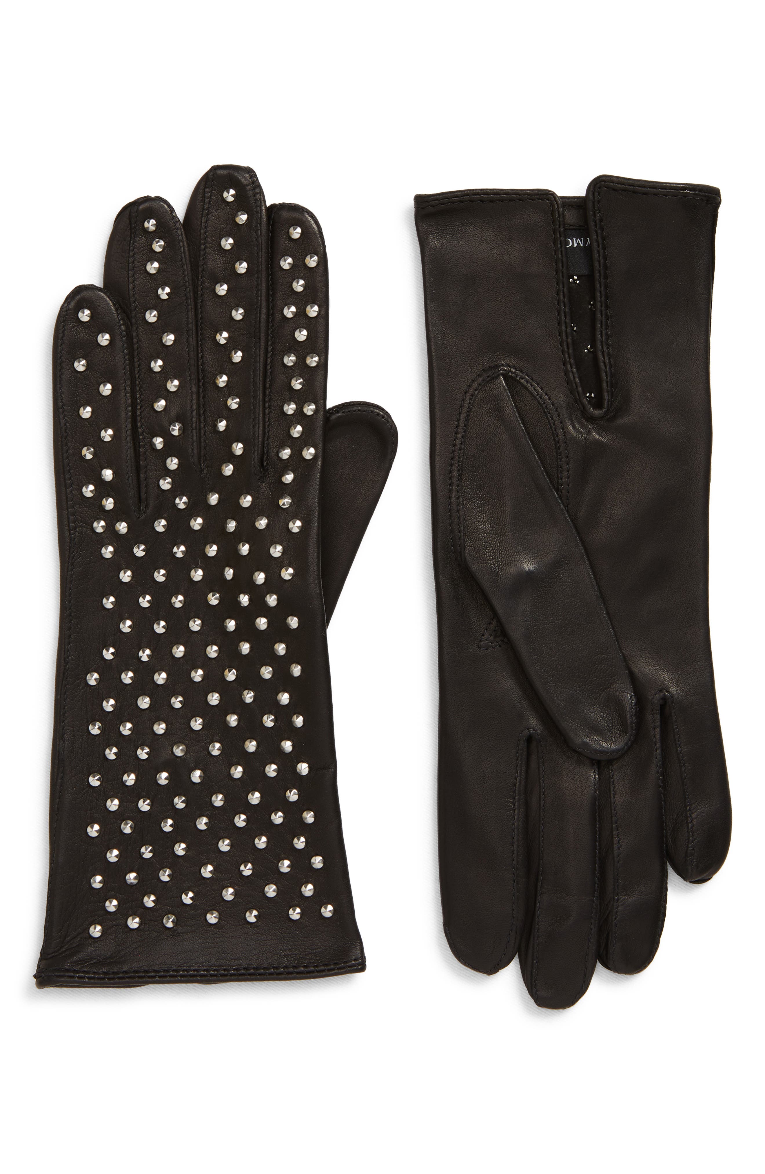 Seymoure Kelly Studded Leather Gloves