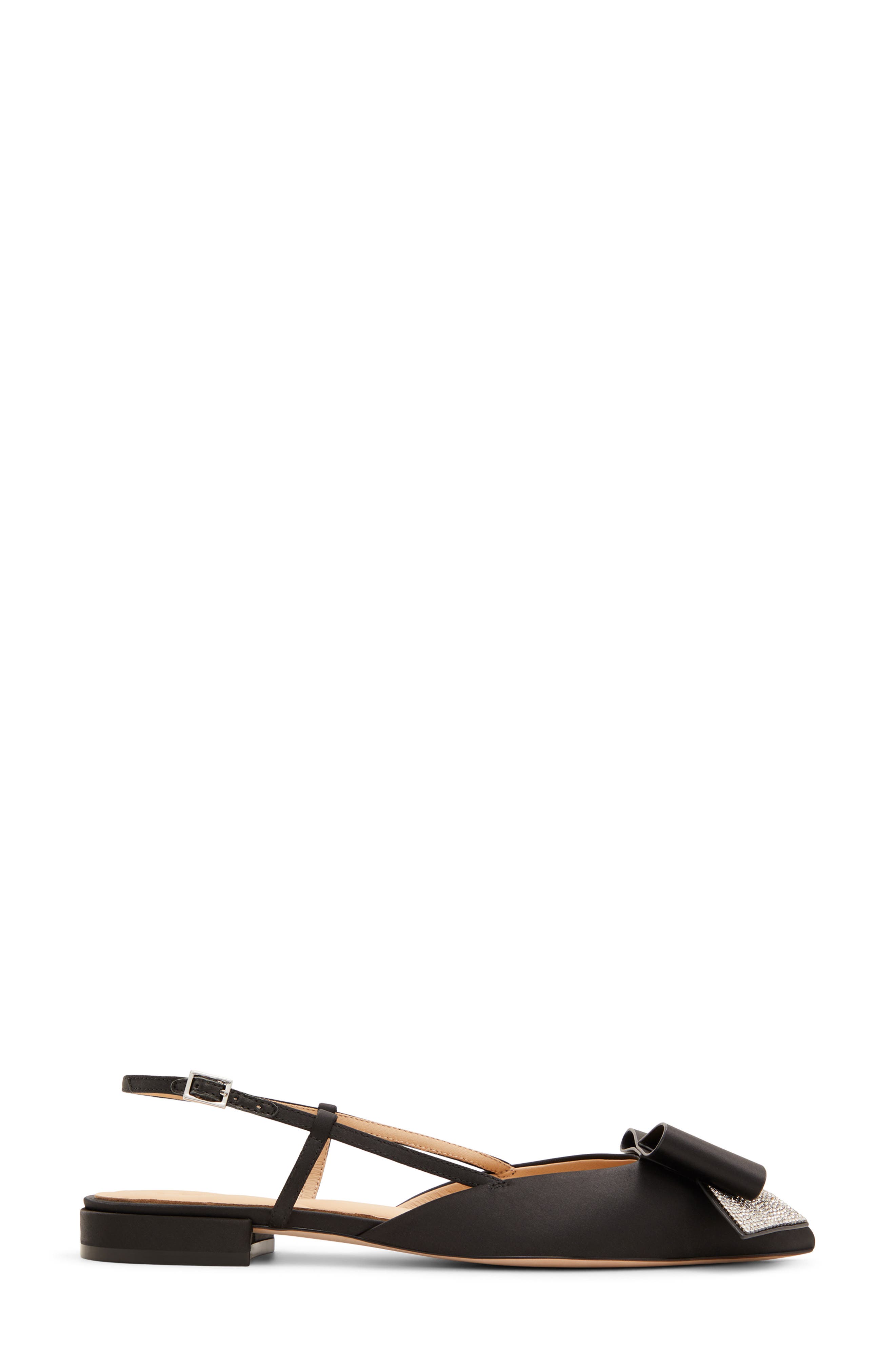 Ted Baker London Emma Bow Slingback Pointed Toe Flat, Alternate, color, 