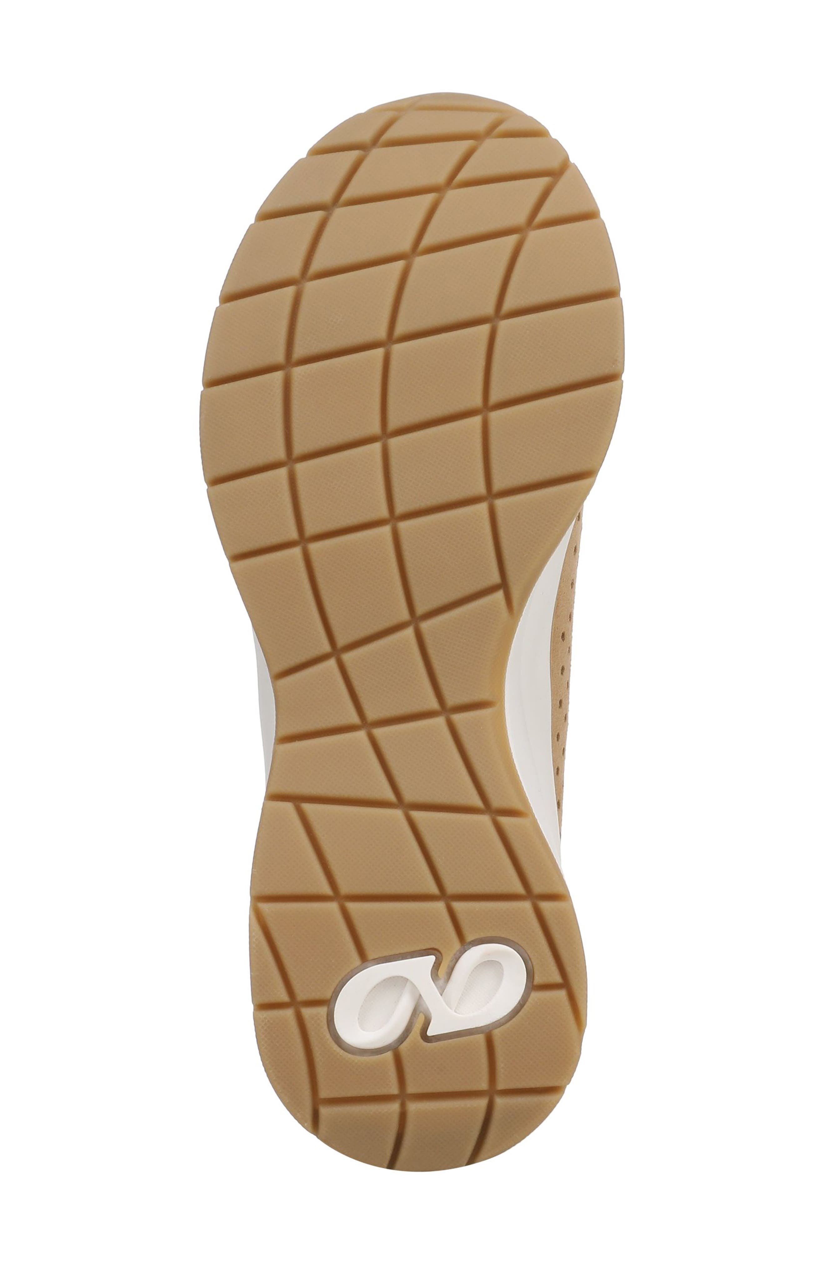 Naturalizer Perforated Sneaker, Alternate, color, Dune Dust Tan