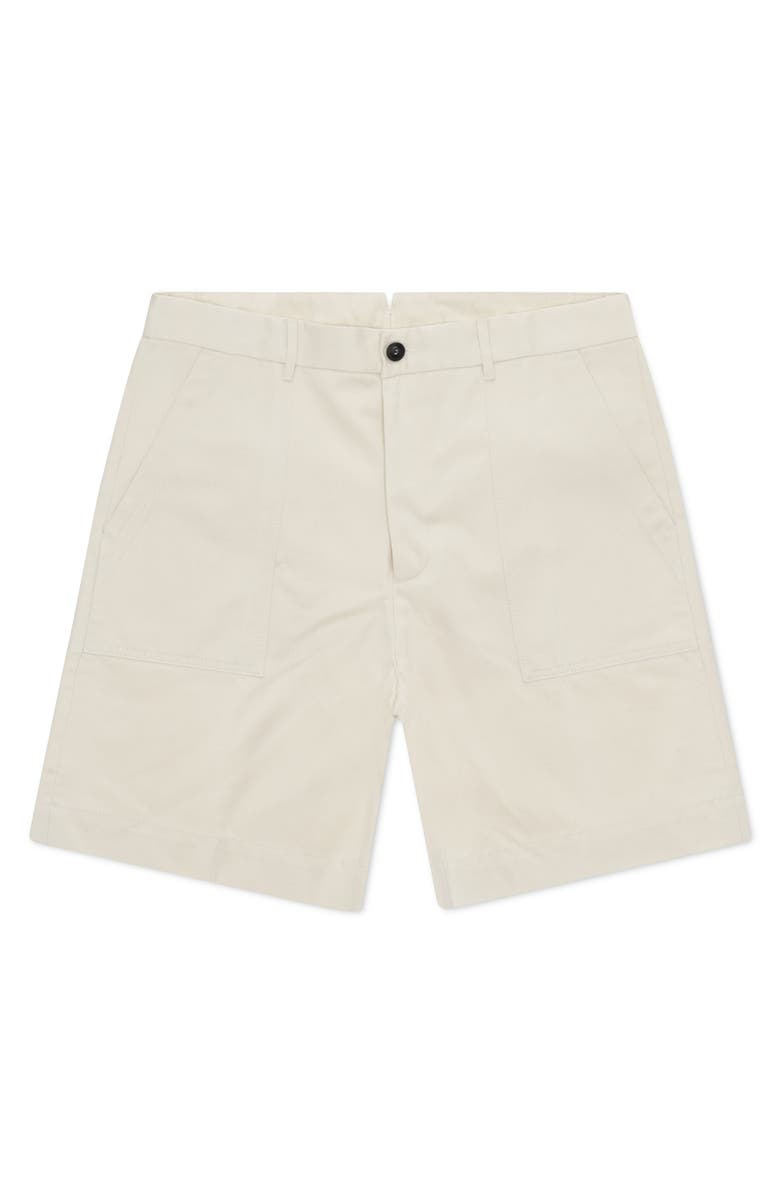 Fortela Classic Fatigue Shorts, Main, color, Ecru
