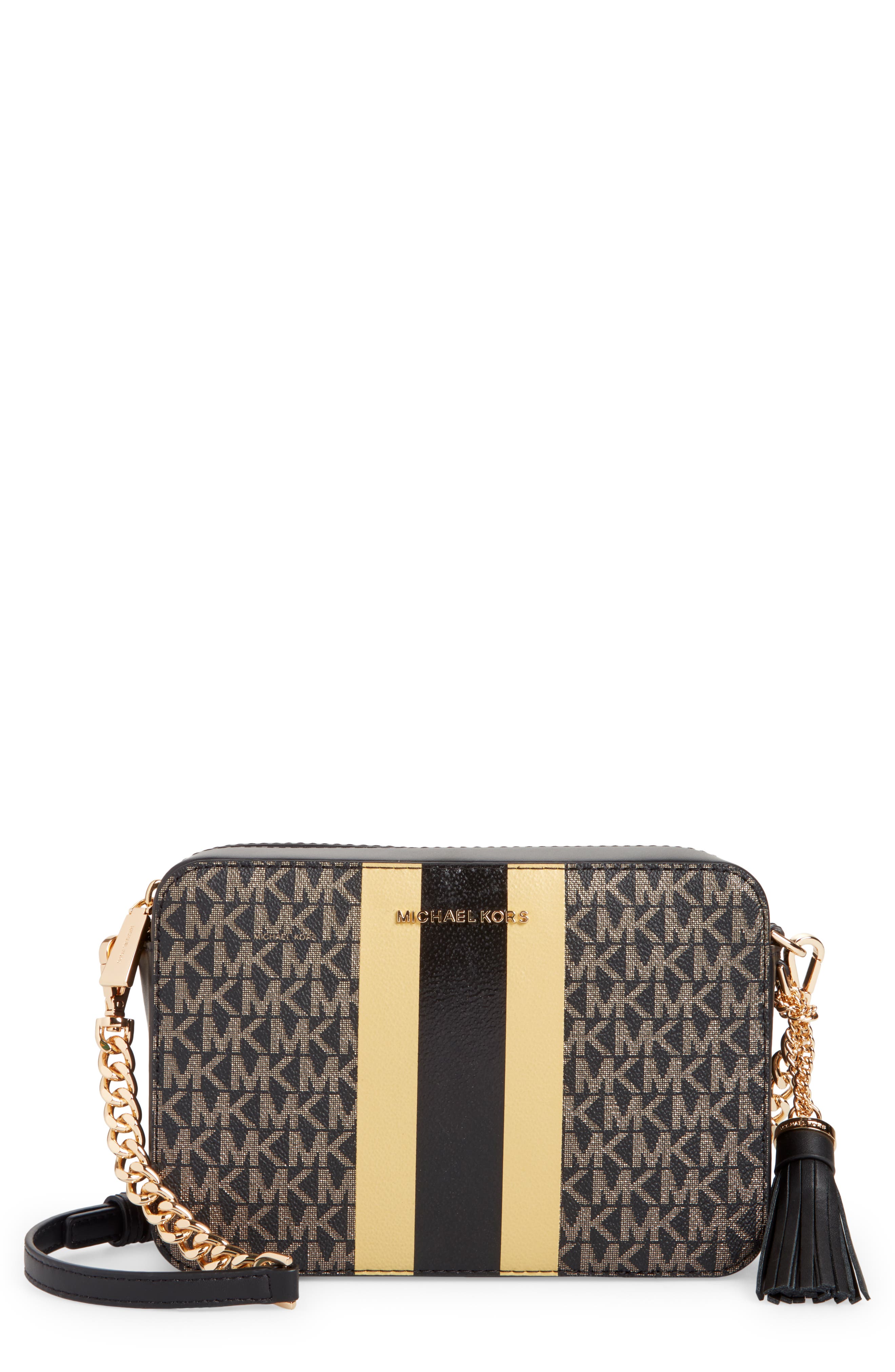 MICHAEL Michael Kors Jet Set Medium Crossbody Camera Bag, Main, color, 