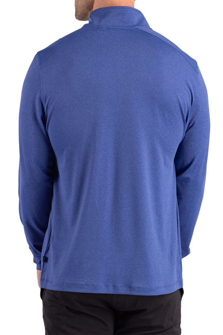Forge Epic Confidence Performance Quarter Zip Pullover, Alternate, color, TOUR BLUE HEATHER
