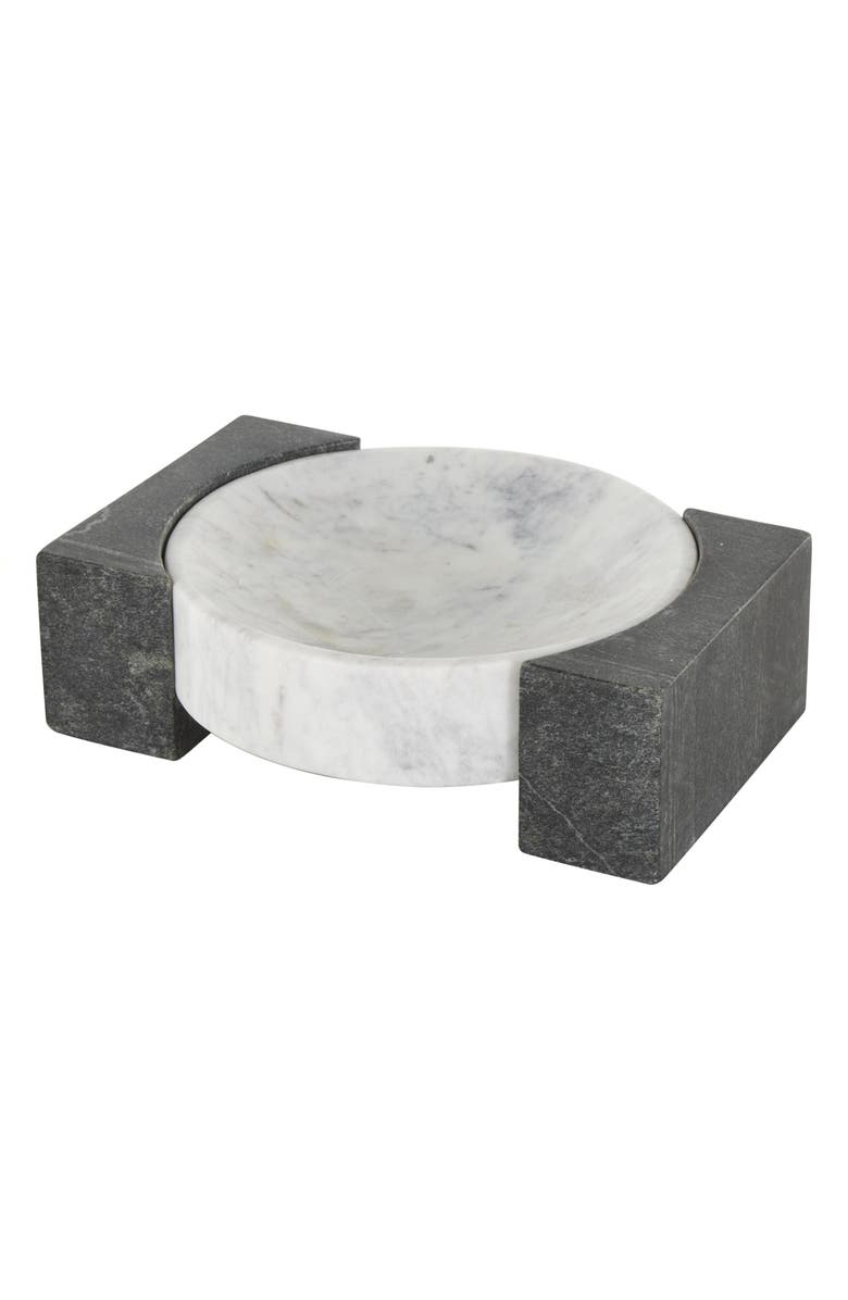UMA Marble Tray, Main, color, White Multi