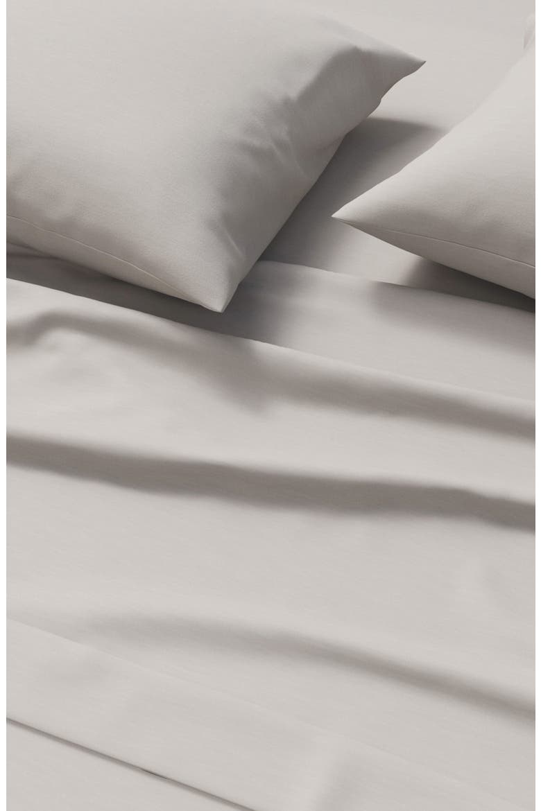 Jersey Knit Sheet Set, Alternate, color, LIGHT GREY
