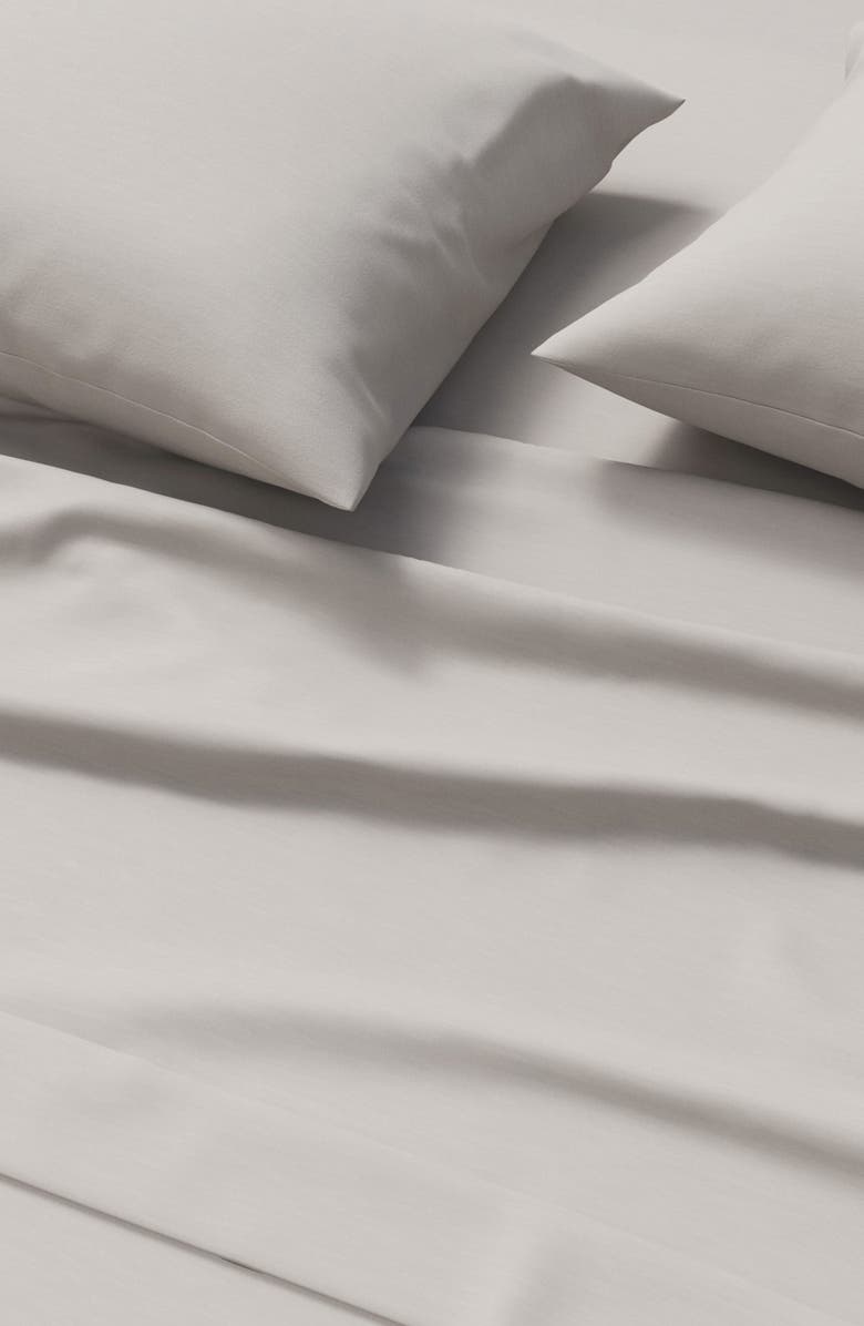 Woven & Weft Jersey Knit Sheet Set, Alternate, color, Light Grey