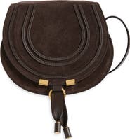 Chloé Small Marcie Suede Saddle Bag
