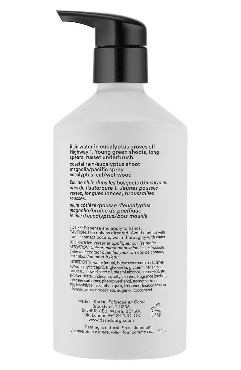 D.S. & Durga Big Sur After Rain Hand Lotion, Alternate, color, 