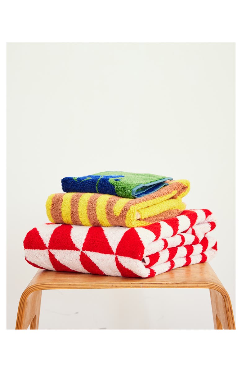 Dusen Dusen Oak Stripe Hand Towel, Alternate, color, 