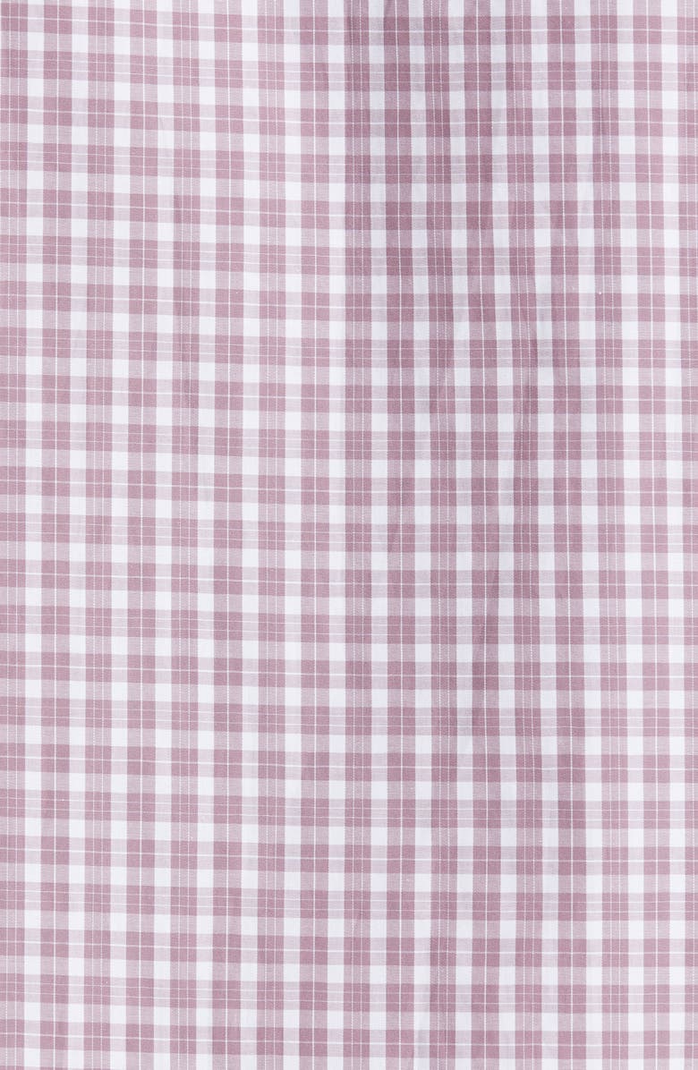 ZEGNA Centoquaranta Check Twill Button-Up Shirt, Alternate, color,