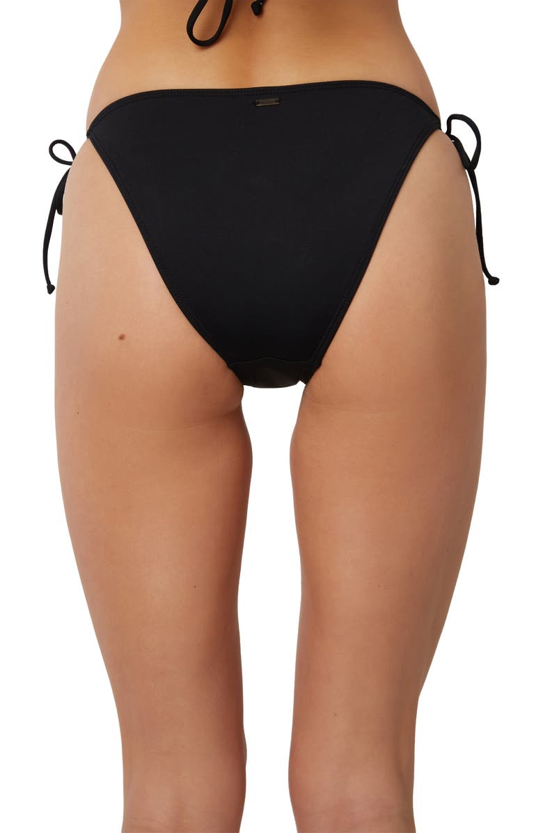 O'Neill Saltwater Solids Maracas Side Tie Bikini Bottoms, Alternate, color,