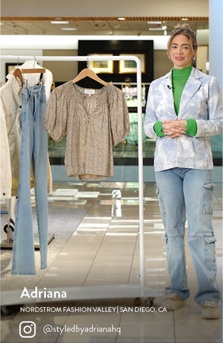 The Honey Floral Cotton Blouse, sales video thumbnail