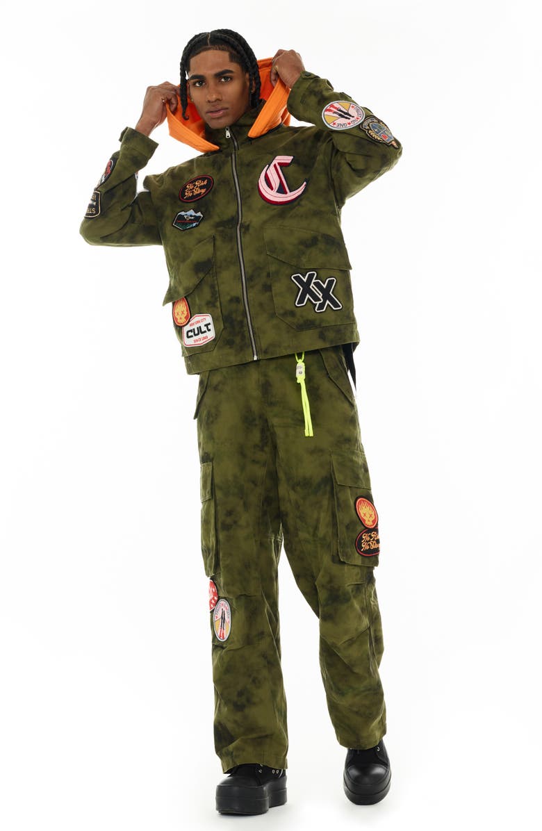 Cult of Individuality Utility Cargo Pants, Alternate, color, Camo