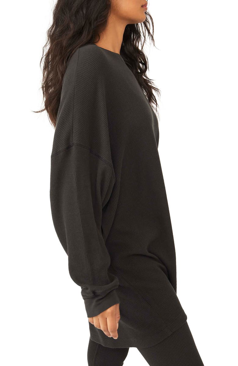 Free People Early Night Cotton Thermal Top, Alternate, color, 