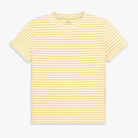 Adult Easy Crewneck Stripe Tee (Women's Fit)