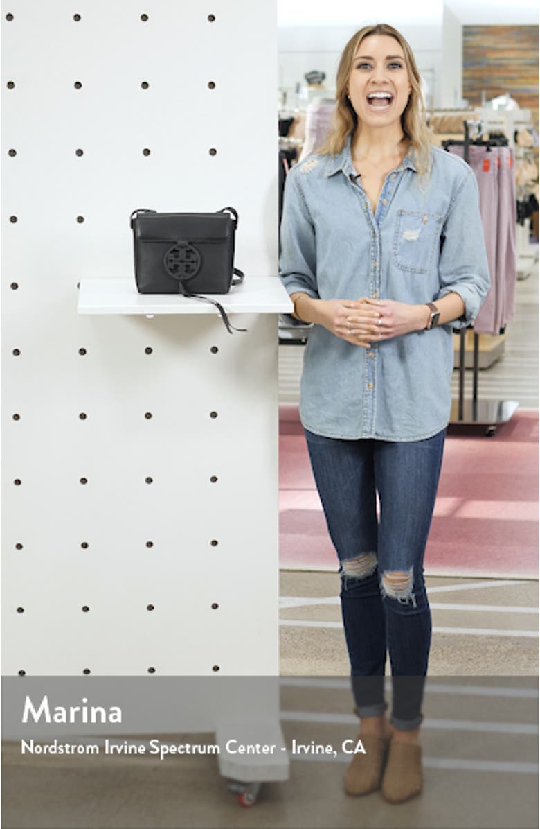 Miller Leather Crossbody Bag, sales video thumbnail