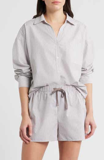Stripe Button-Up Shirt