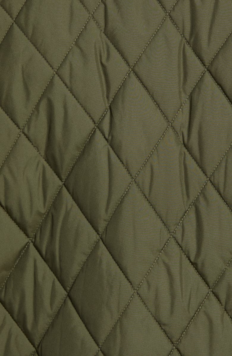 Polo Ralph Lauren The Beaton Quilted Water-Repellent Shirt Jacket, Alternate, color, Company Olive