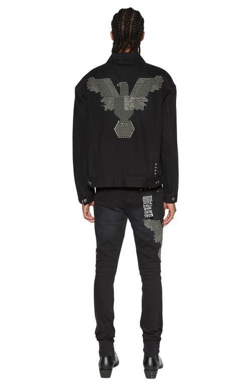 KSUBI KSUBI OH G REPLICA EAGLE DENIM JACKET 