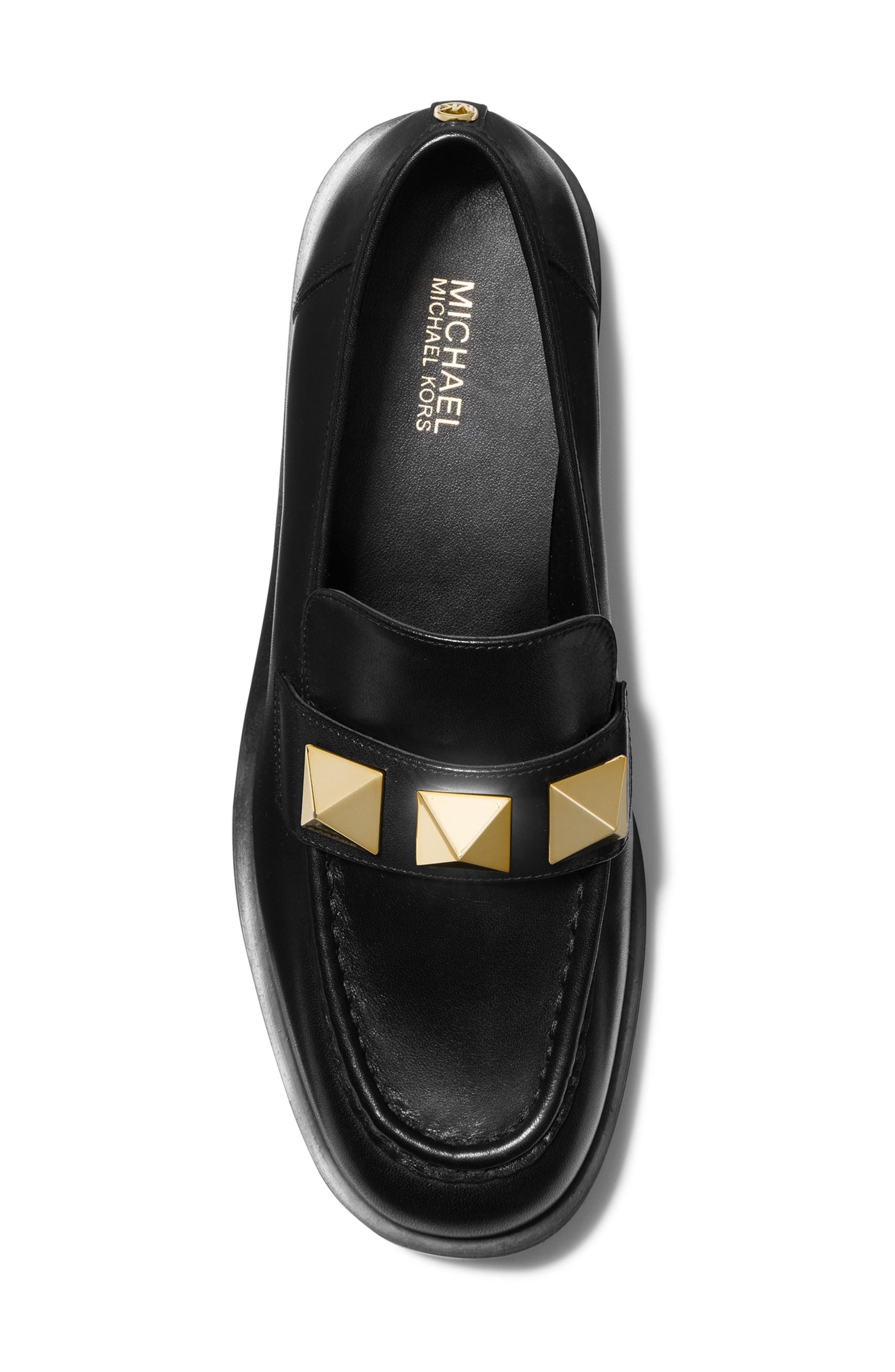 Holland Leather Loafer, Alternate, color, BLACK