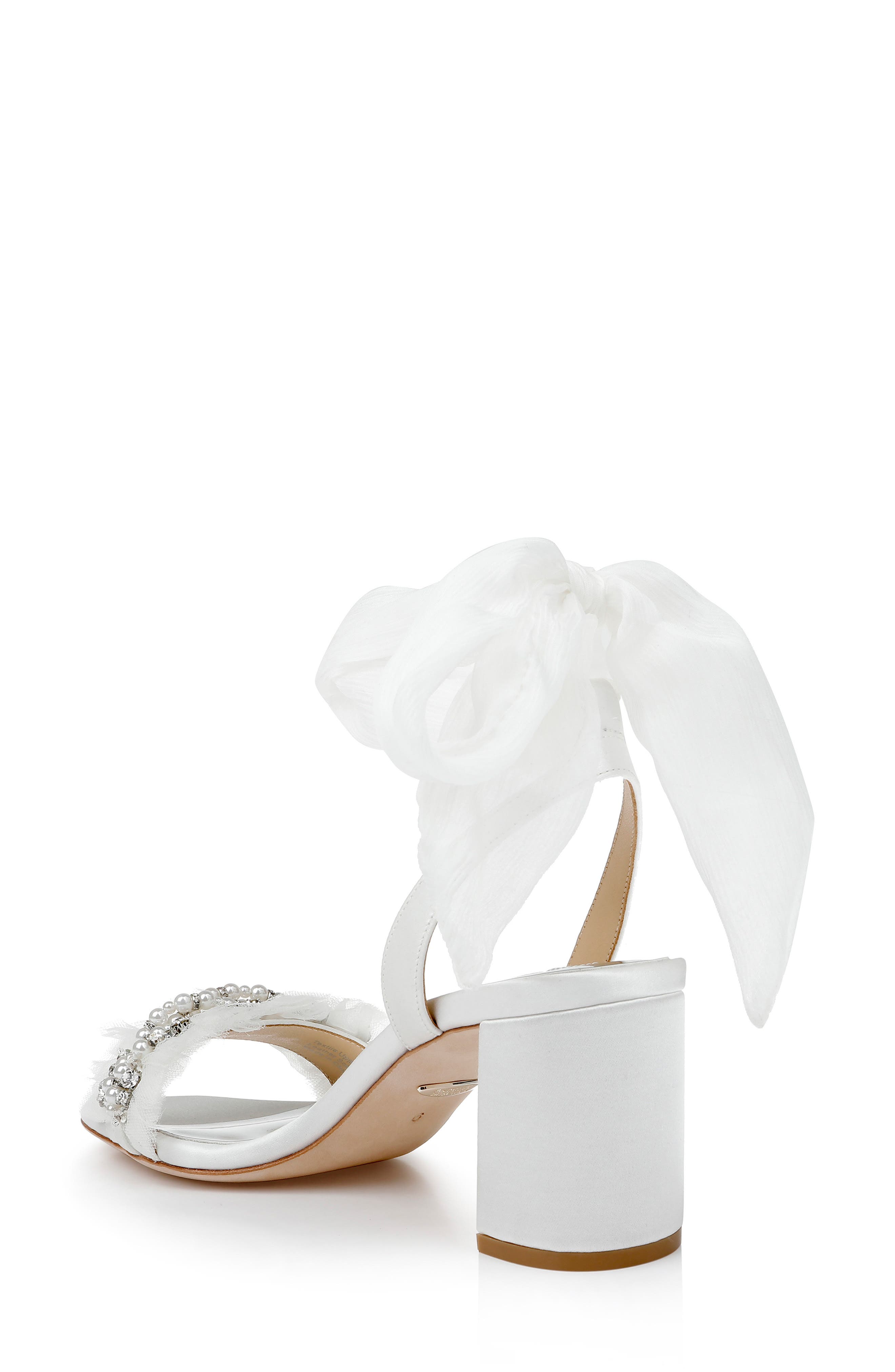 Badgley Mischka Collection Tana Ankle Tie Sandal, Alternate, color, 