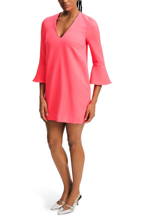 Isaac Mizrahi New York Flare Sleeve Sheath Dress