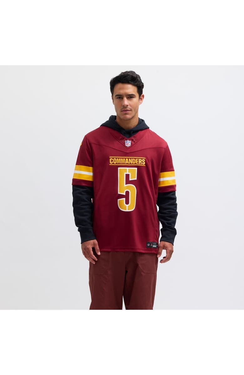 Nike Men's Nike Jayden Daniels Burgundy Washington Commanders Vapor F.U.S.E. Limited Jersey, Alternate, color, Burgundy