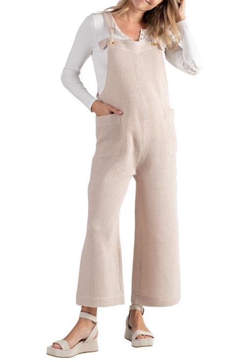 Maya Organic Cotton Gauze Maternity/Nursing Jumpsuit