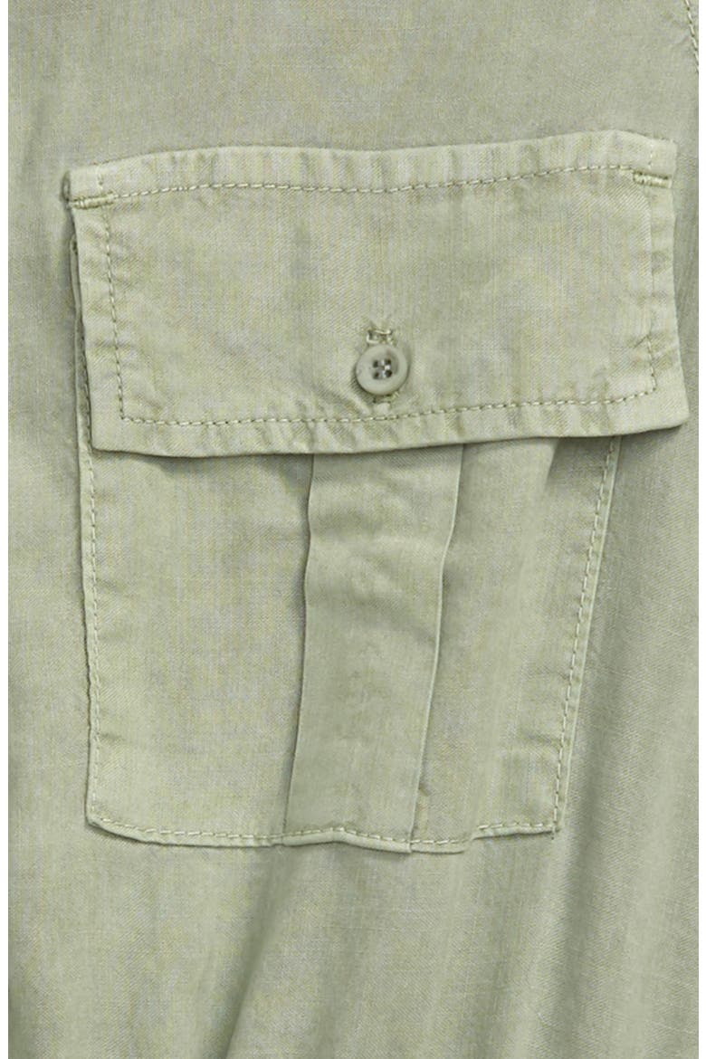 Utility Pocket Romper, Alternate, color, OLIVE
