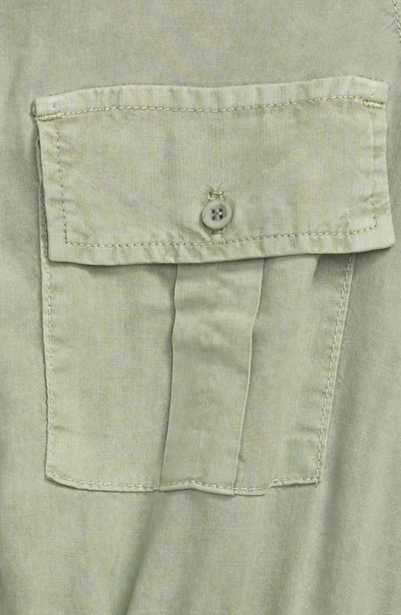 Bella Dahl Utility Pocket Romper, Alternate, color, 