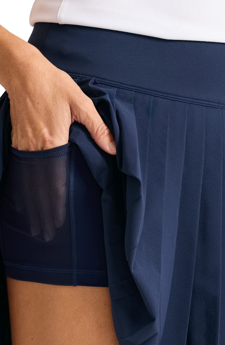 Tommy Bahama Alicia Pleated Skort, Alternate, color, Coastline