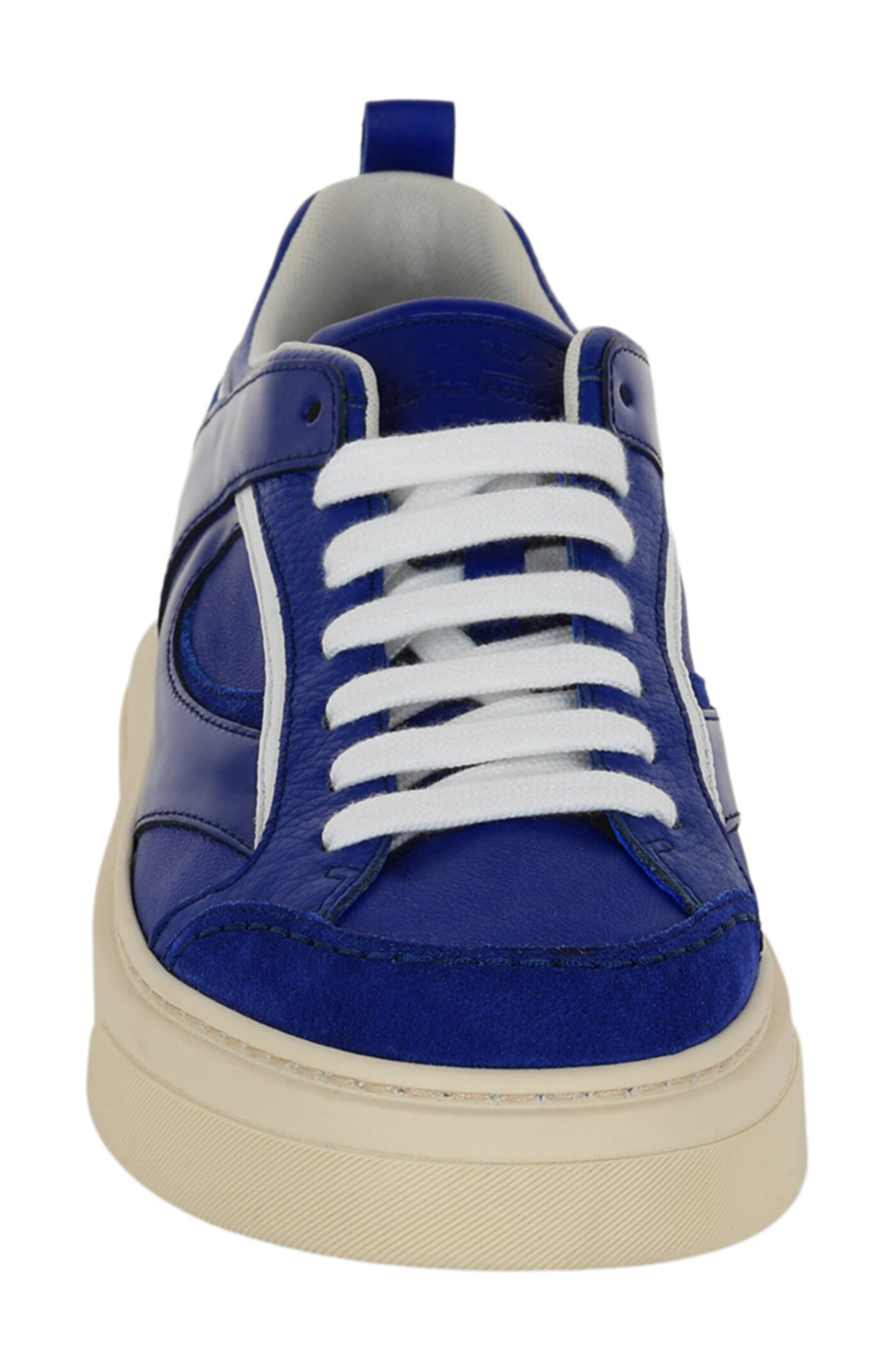 Cassini Low Top Sneaker, Alternate, color, BLUE