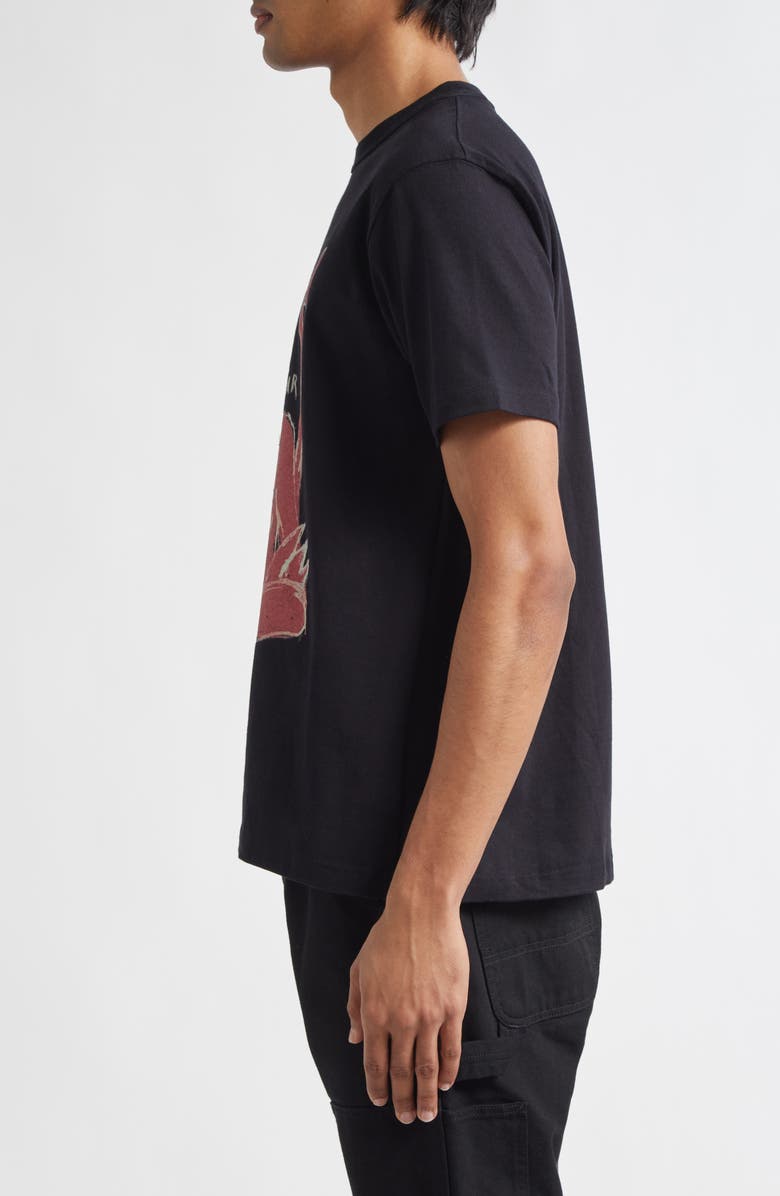 ENDLESS JOY Devils Heavyweight Organic Cotton Graphic T-Shirt, Alternate, color, Black