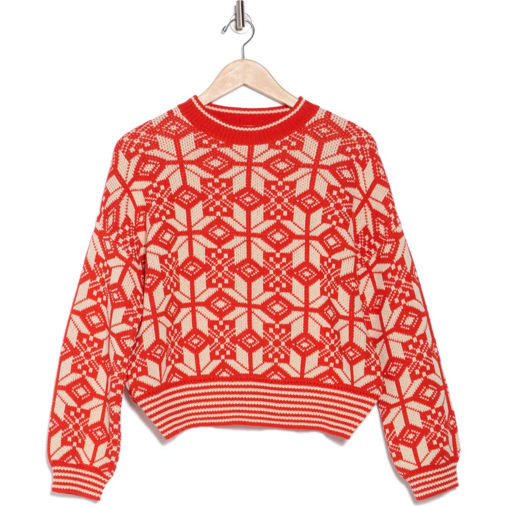 The Great The Snowflake Pullover In Alpine Spice
