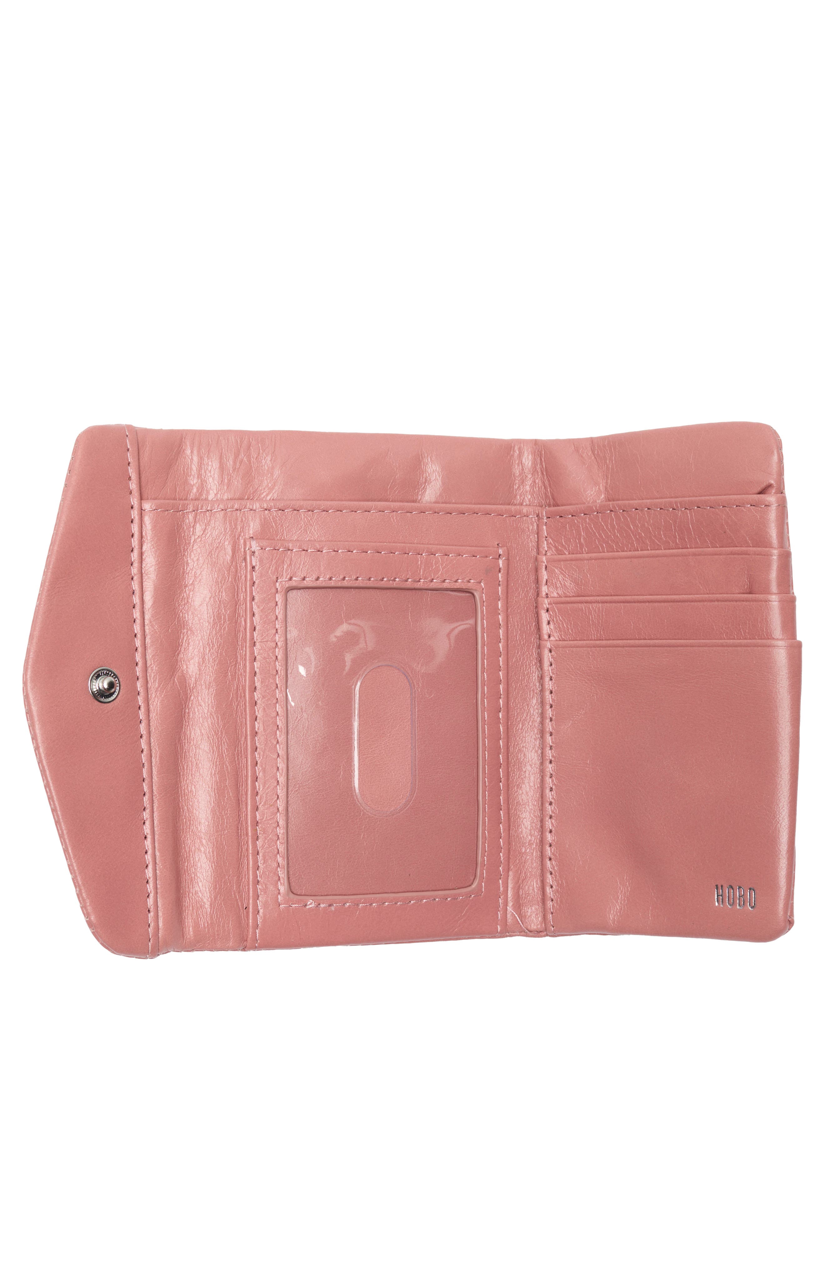 Lacy Wallet, Alternate, color, ROSE