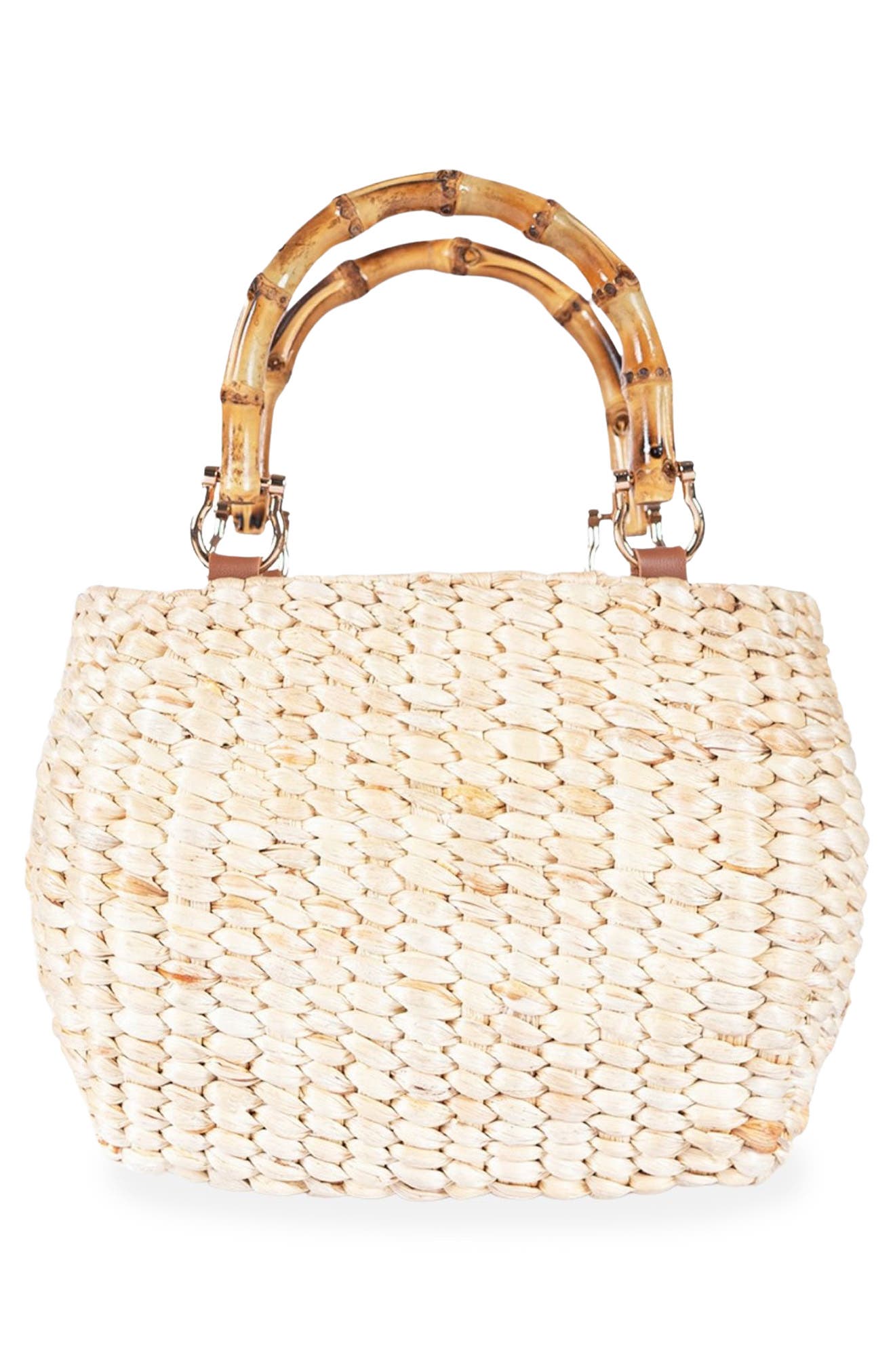 Jelavu Kaia Handwoven Rattan Handbag, Alternate, color, 