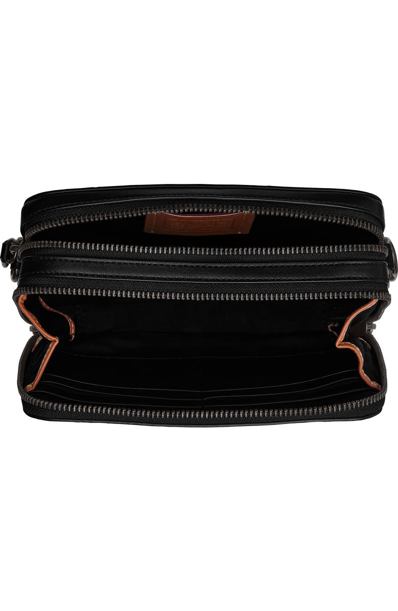 COACH Charter Signature Coated Canvas & Leather Crossbody, Alternate, color,