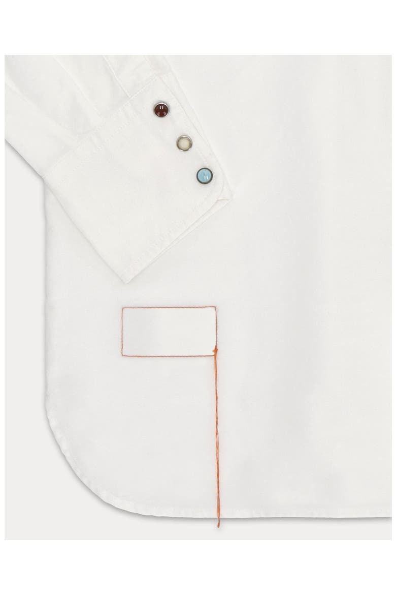 Tex Texan Cotton Shirt, Alternate, color, White