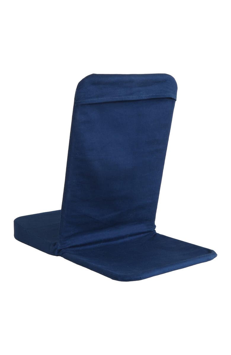 Kaplan Early Learning Company Take Anywhere Portable Soft Chair with Support and Cushion, Alternate, color, Blue