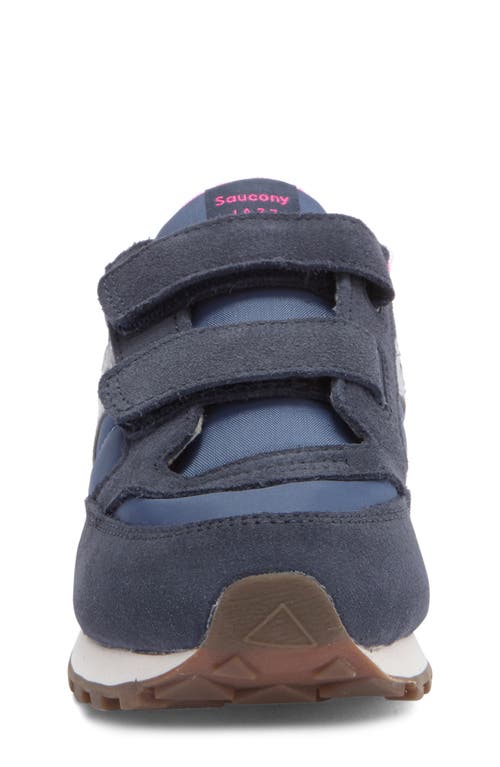 Saucony Jazz Double Hook & Loop Sneaker In Blue