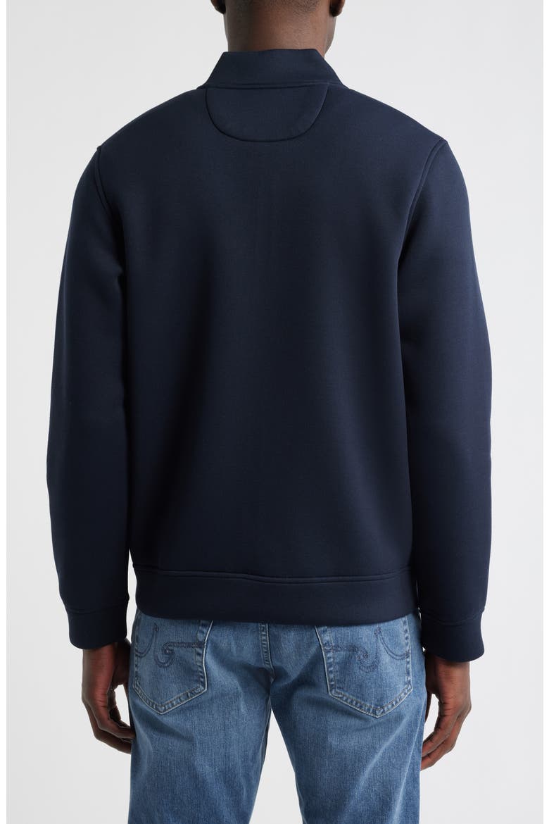 Knit Bomber Jacket, Alternate, color, NAVY