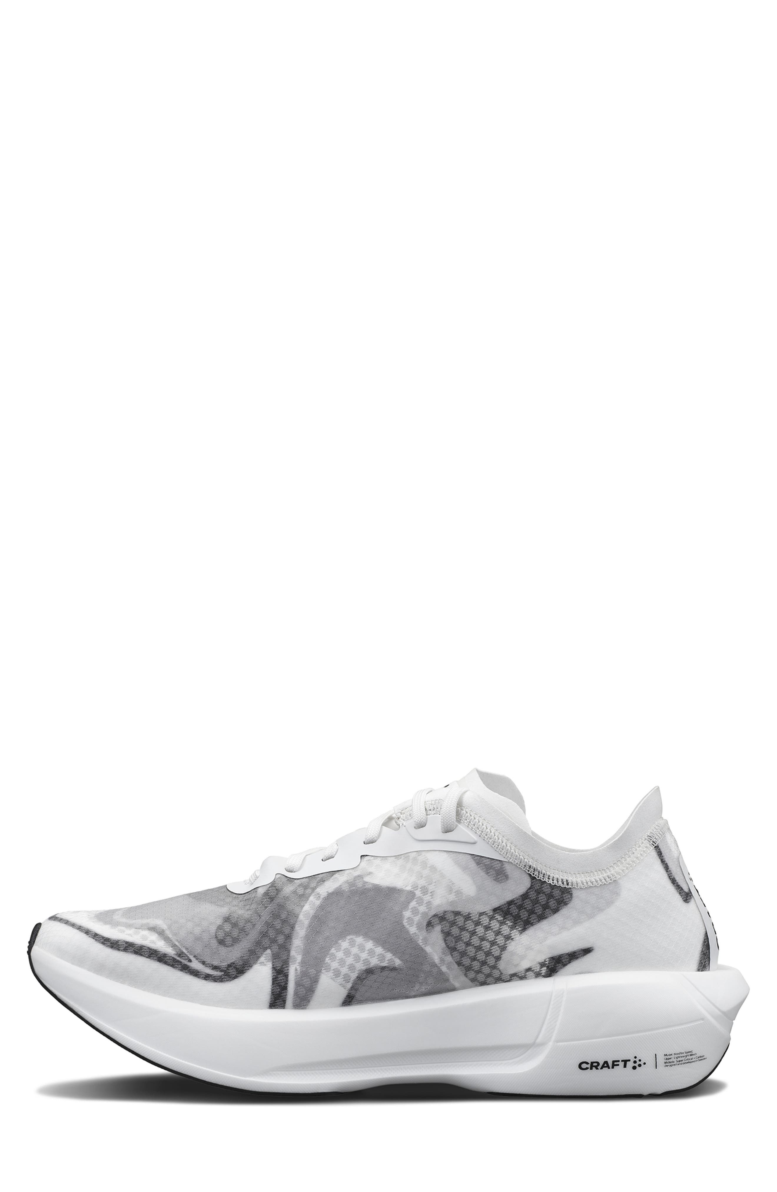 Nordlite Carbon Speed Running Shoe, Alternate, color, WHITE/ MULTI