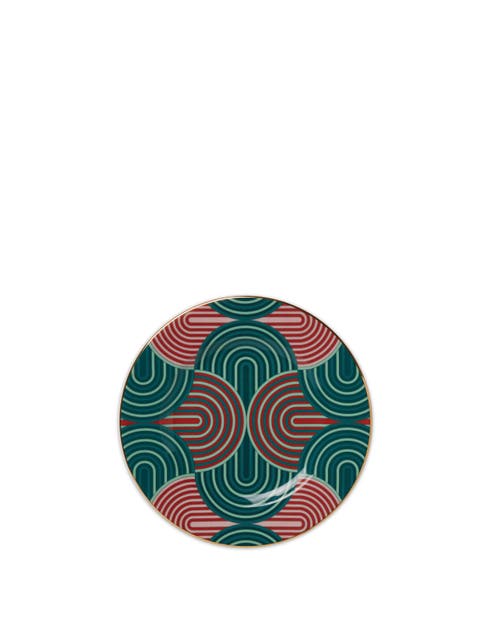 La Doublej Dessert Plates Set Of 6 Slinky Mix In Slinky Mix