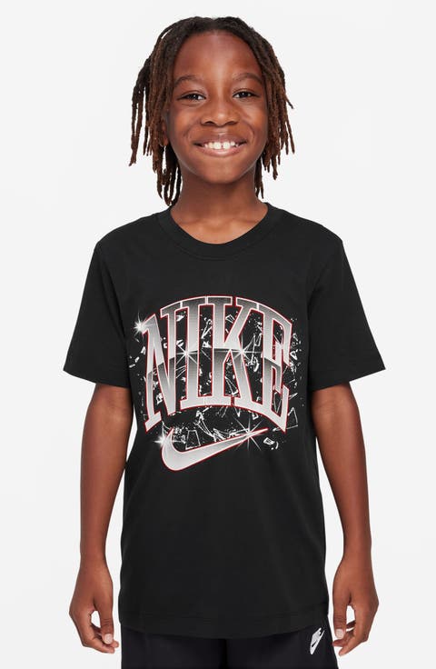 Kids' Shattered Logo Graphic T-Shirt (Big Kid)